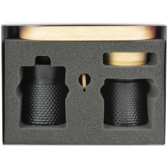 Набор для соли и перца на подставке Bali Cast Iron, 5 предметов