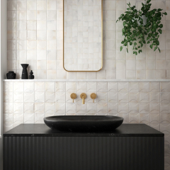 Плитка керамическая Equipe Hanoi 10х10, White, 8 мм