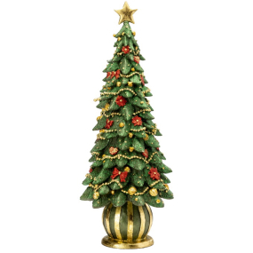Фигурка "Рождественская ель с бантиками" 43 см