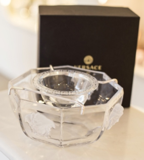 Икорница Versace Medusa Lumiere