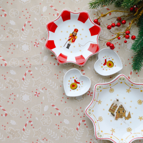 Набор блюд Hutschenreuther Christmas Love "Сердце" 10 см, 2 шт