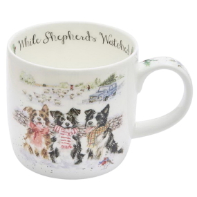 Кружка Wrendale Designs Christmas "While Shepherds Watch" 310 мл