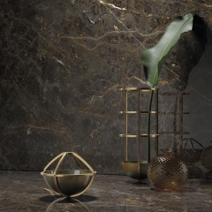 Керамогранит La Faenza Aesthetica 120х278 LP, Golden Black, 6,5 мм