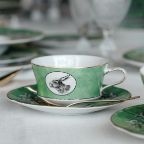 Чашка чайная с блюдцем Casadalba 228 мл