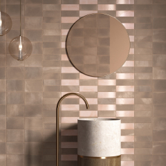 Керамогранит Equipe Miyako 5х15, Crystal Pink Gloss, 7,8 мм