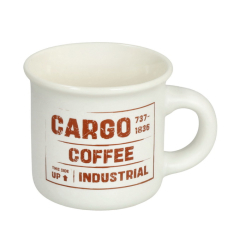 Чашка для эспрессо New Milk & Coffee Cargo 80 мл, белая