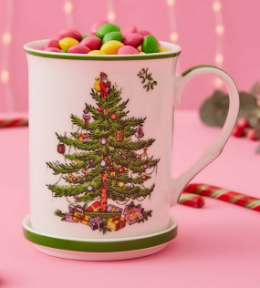 Кружка с подставкой Christmas Tree 340 мл