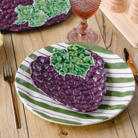 Тарелка салатная Uvas 23х19,5 см
