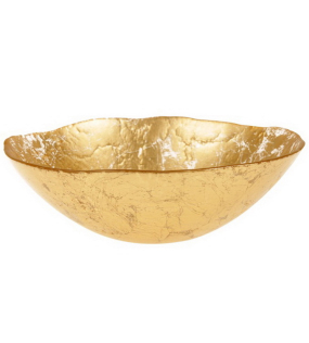 Чаша Gold Leaf 20 см