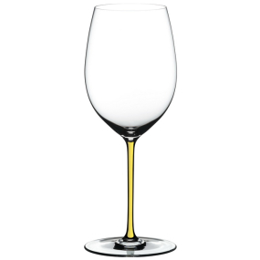 Бокал для вина Cabernet/Merlot Fatto a Mano 709 мл, желтый