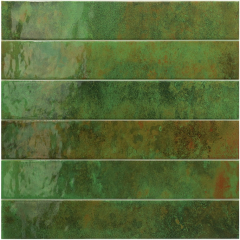 Плитка керамическая Equipe Bali 5х40, Green, 8,3 мм
