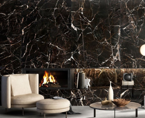 Керамогранит Rondine Canova 60х120 Lap, Emperador, 8,5 мм