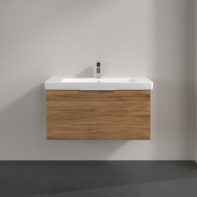 Тумба с раковиной Villeroy & Boch Architectura 100х46, Oak Kansas