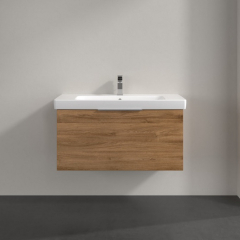 Тумба с раковиной Villeroy & Boch Architectura 100х46, Oak Kansas