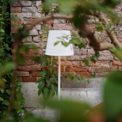 Лампа напольная Zafferano Poldina Pro XXL 150 см, белая