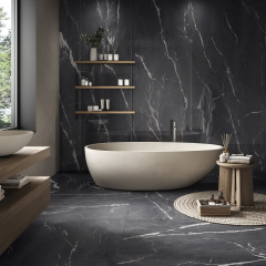 Керамогранит Imola The room 120х120 LPM, Montecarlo Black, 6,5 мм