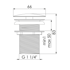 Слив для раковины Series 100 100.1693