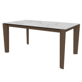 Стол Calligaris Alpha 160(220)х90, White Marble