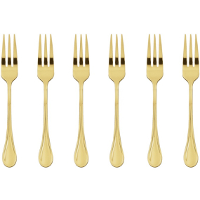 Набор вилок десертных Royal Gold, 6 шт