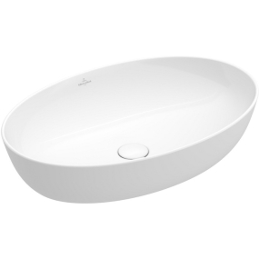 Раковина накладная Villeroy & Boch Artis 61х41, CeramicPlus, 419861R1, из TitanCeram