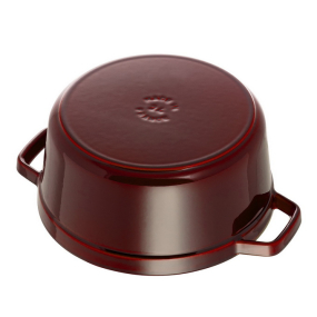 Кокот круглый La Cocotte 20 см / 2,2 л, гранатовый