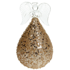 Фигурка "Ангел" Christmas Sequences 15 см с подсветкой