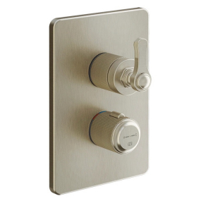 Внешняя часть Gessi Venti20 65135.149 смесителя термостатического, брашированный никель