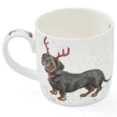 Кружка Dachshund through the Snow (такса) 310 мл
