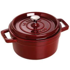 Кокот круглый La Cocotte 24 см / 3,8 л, гранатовый