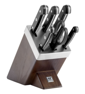 Набор ножей Zwilling Gourmet в подставке с заточкой, 7 предметов
