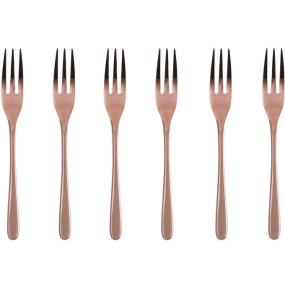 Набор вилок десертных Taste Copper, 6 шт