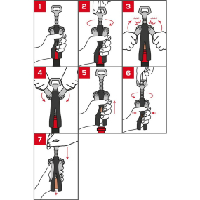 Штопор механический для вина Souverain