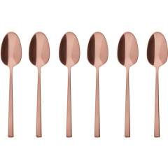 Набор ложек кофейных Rock Copper, 6 шт