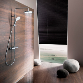 Душевая система Kludi Freshline 6709205-00, с термостатом, хром