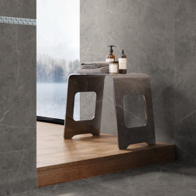 Керамогранит Italon Charme Evo 60х120 Naturale, Antracite, 9 мм