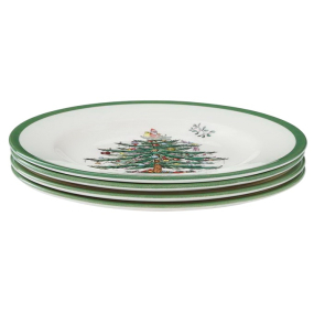 Набор тарелок салатных Christmas Tree 20 см, 4 шт