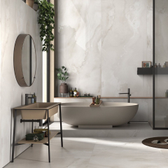 Керамогранит Imola The room 60х120 LP, Absolute White Onyx, 6,5 мм