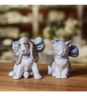 Статуэтка "Щенок в подарок" 10х10х8 см