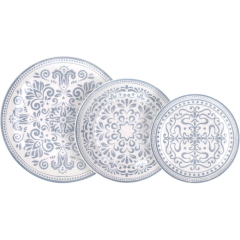 Набор посуды на 6 персон Madison Arabesque, 18 предметов