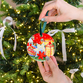 Елочная игрушка Féerie Christmas 10,5 см