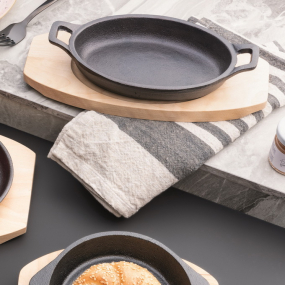 Сковорода с двумя ручками на подставке Fusion Taste 17х11 см