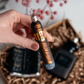 Игрушка на елку "Сигара" 11 см