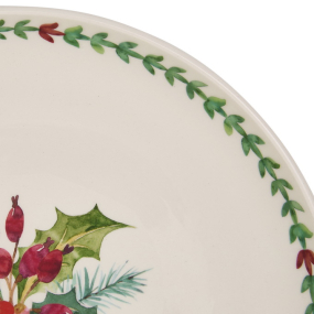 Тарелка салатная Botanic Garden Christmas Holly 22,5 см