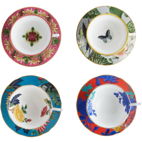 Набор чайных чашек с блюдцами Wonderlust 140 мл, 8 предметов