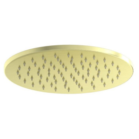 Лейка для душа iB Rubinetti Shower Head 316 P3025WA, потолочная, 25,5 см, матовая теплая латунь