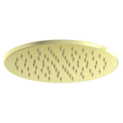 Лейка для душа iB Rubinetti Shower Head 316 P3025WA, потолочная, 25,5 см, матовая теплая латунь