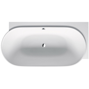 Ванна Duravit Luv 185х95 700432000000000, DuraSolid®, правый угол, белая