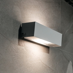 Светильник настенный Nemo Viiva 30х11х9 см, цвет белый