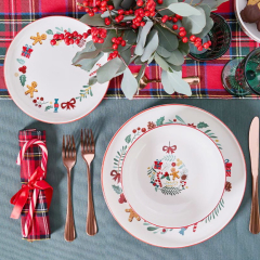 Набор посуды на 4 персоны Edge Carol, 12 предметов