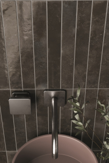 Плитка керамическая Equipe Bali 5х40, Black, 8,3 мм